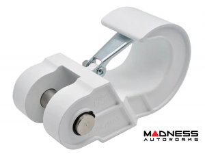 Ford Bronco Billet Recovery Hook - Royal Show Hook - Aluminum - White Ford Bronco Billet Recovery Hook - Royal Show Hook - Aluminum - White